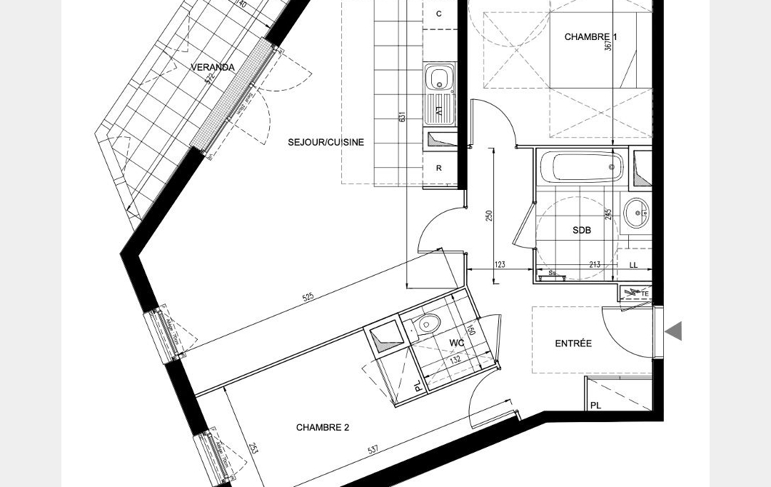 Annonces EAUBONNE : Apartment | HOUILLES (78800) | 72 m2 | 454 000 € 